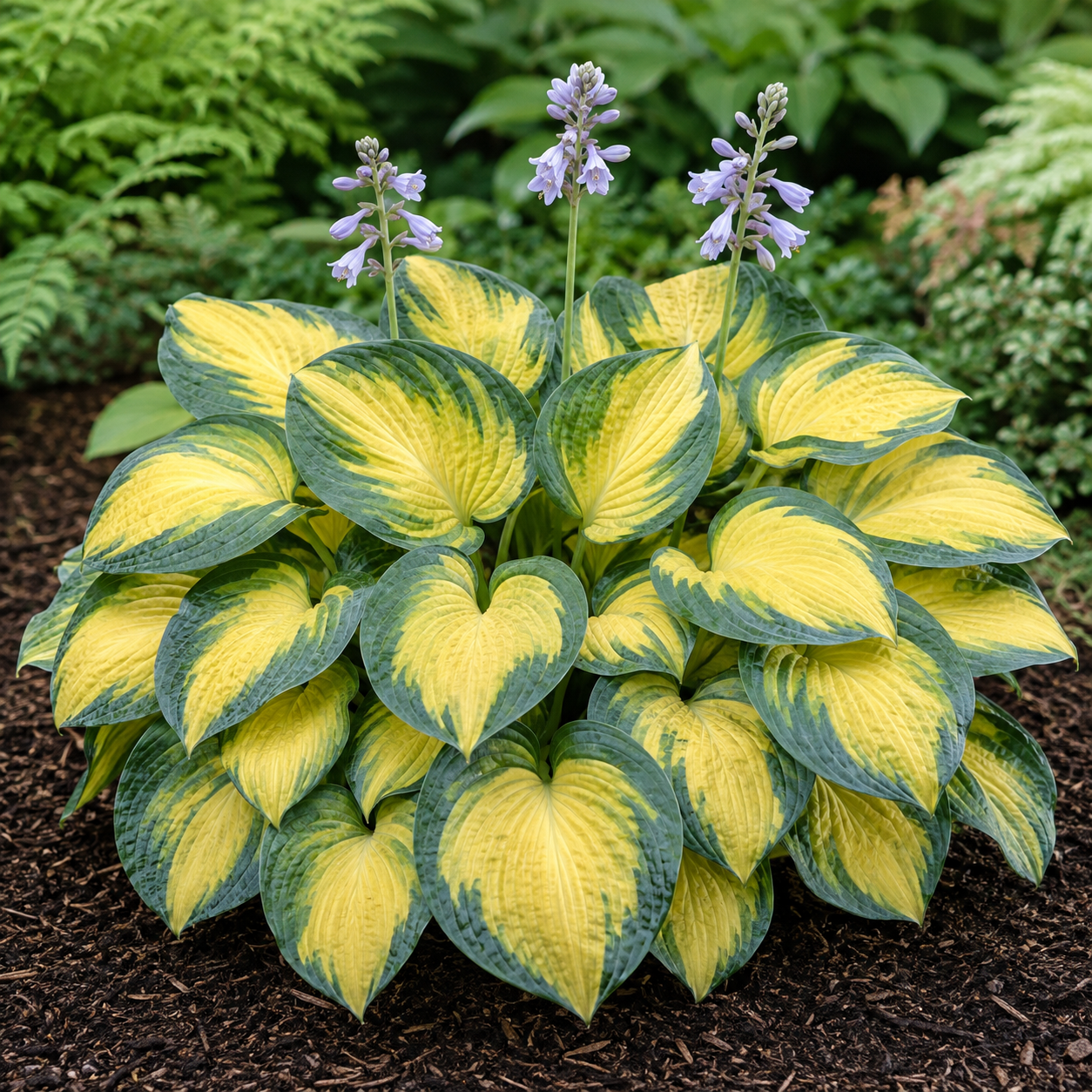 Hosta 'Old Glory'