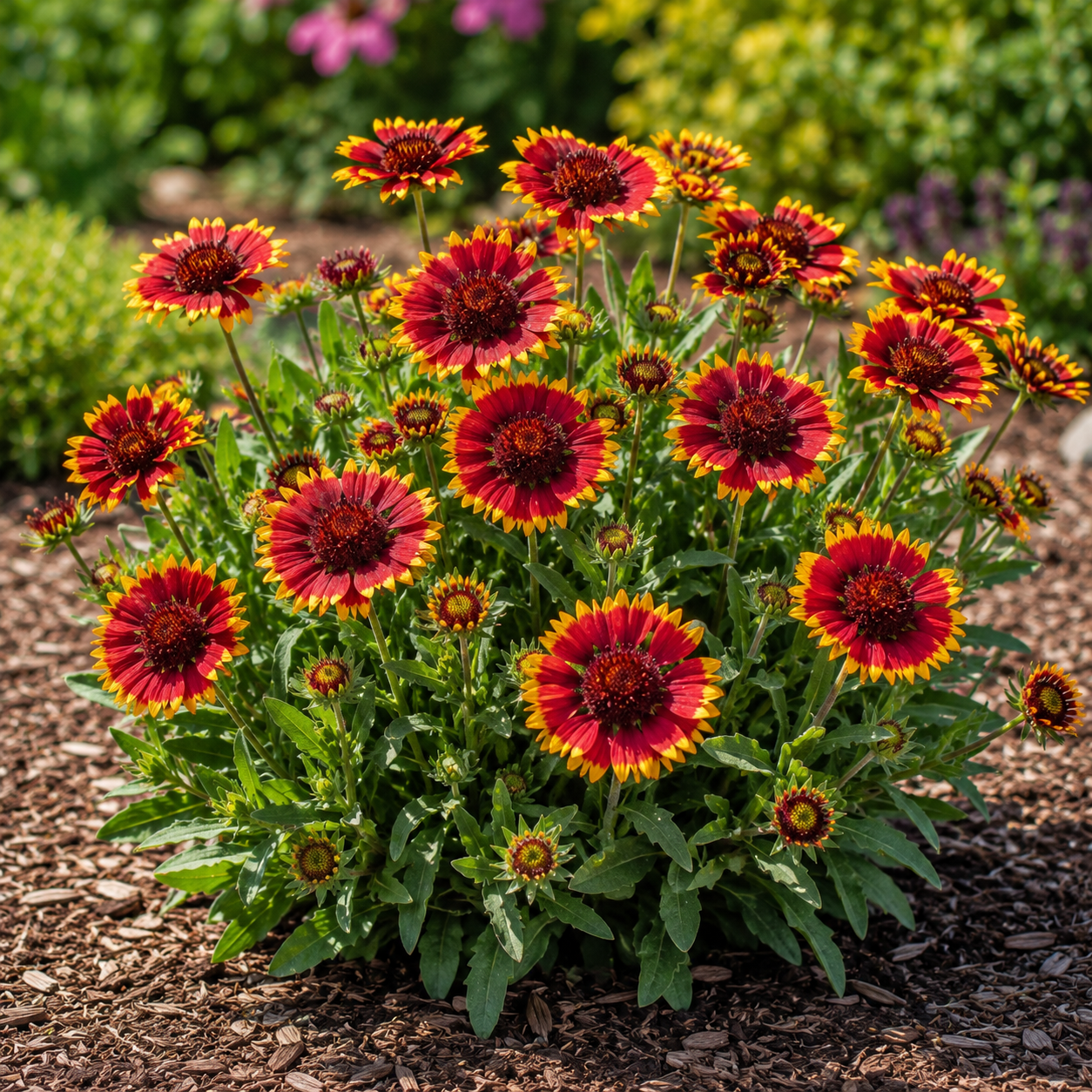 Gaillardia 'SpinTop Red Starburst'