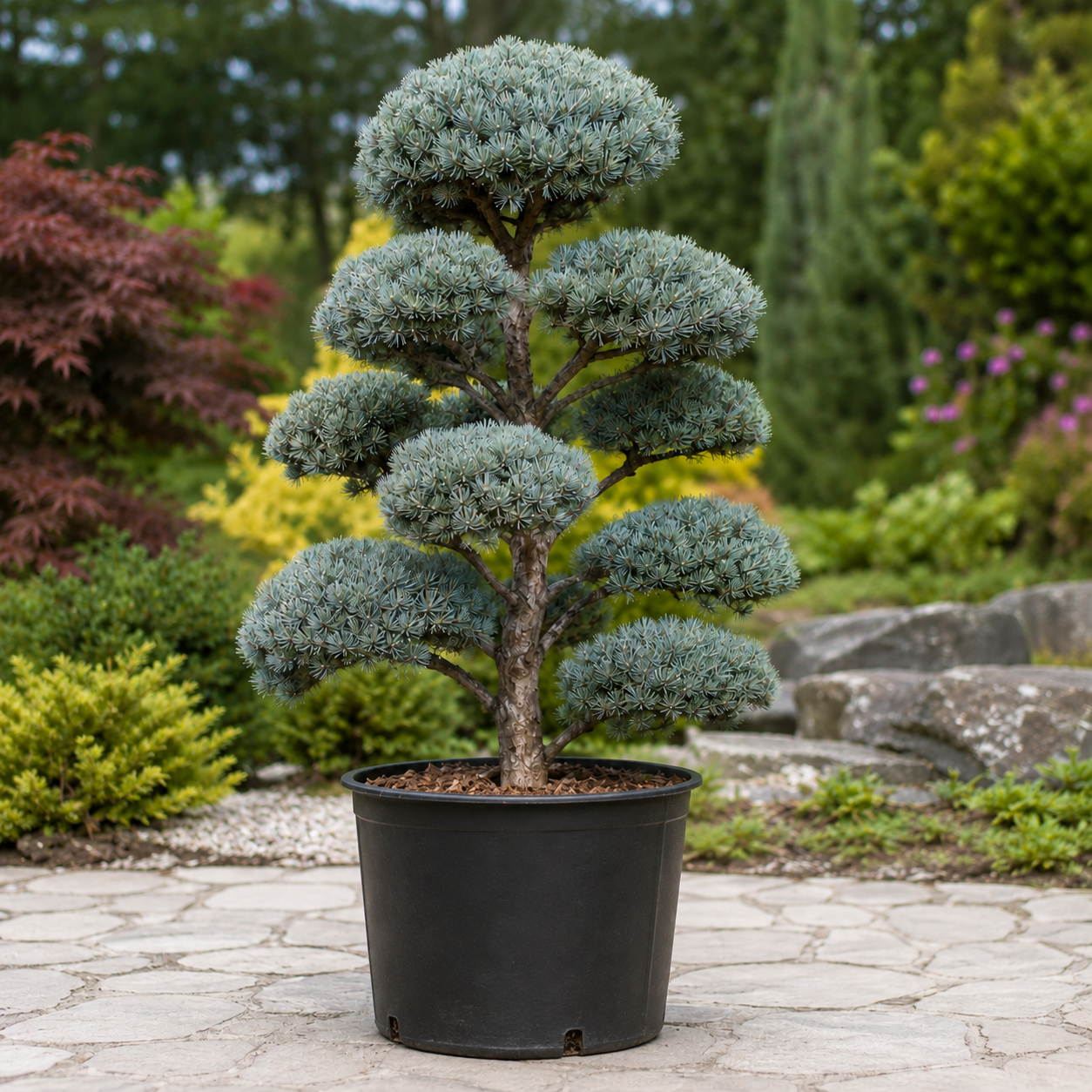 Pinus sylvestris 'Watereri' (Pompon)