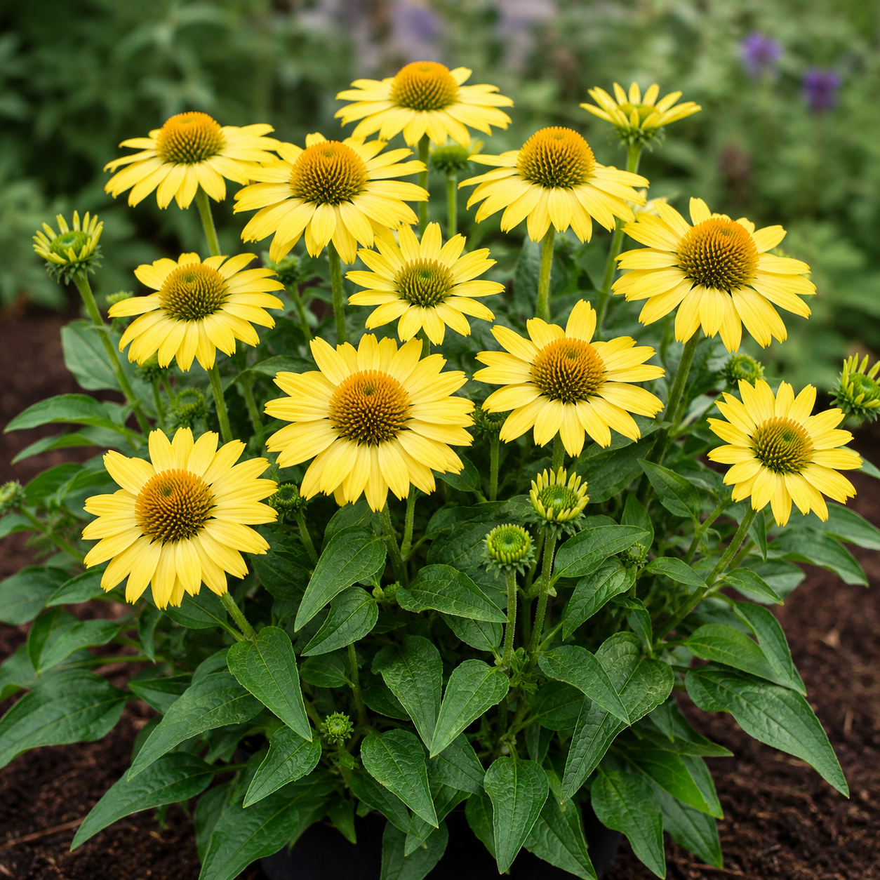 Echinacea 'Sombrero Lemon Yellow'