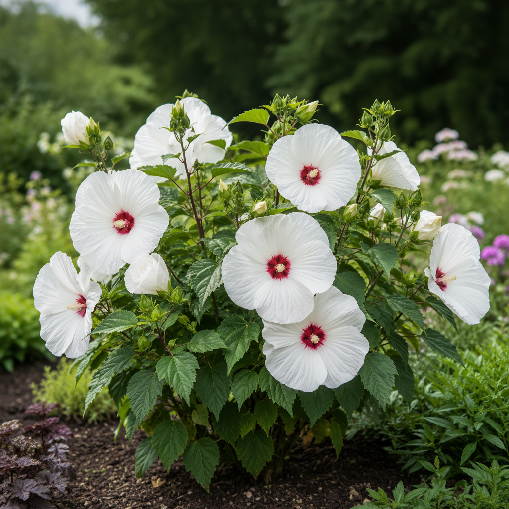 Hibiscus 'Marshmallow Moon'