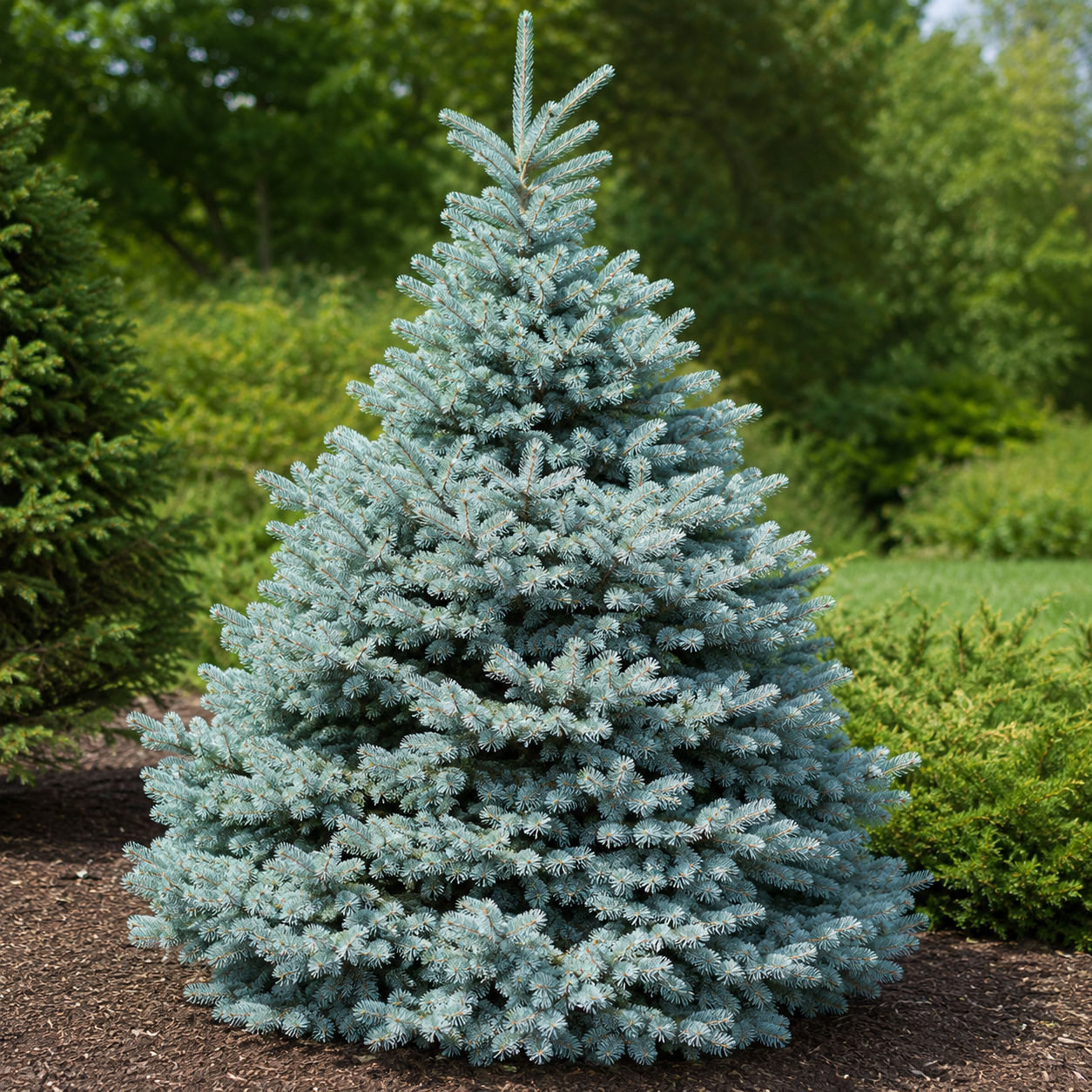 Picea pungens 'Baby Blue'