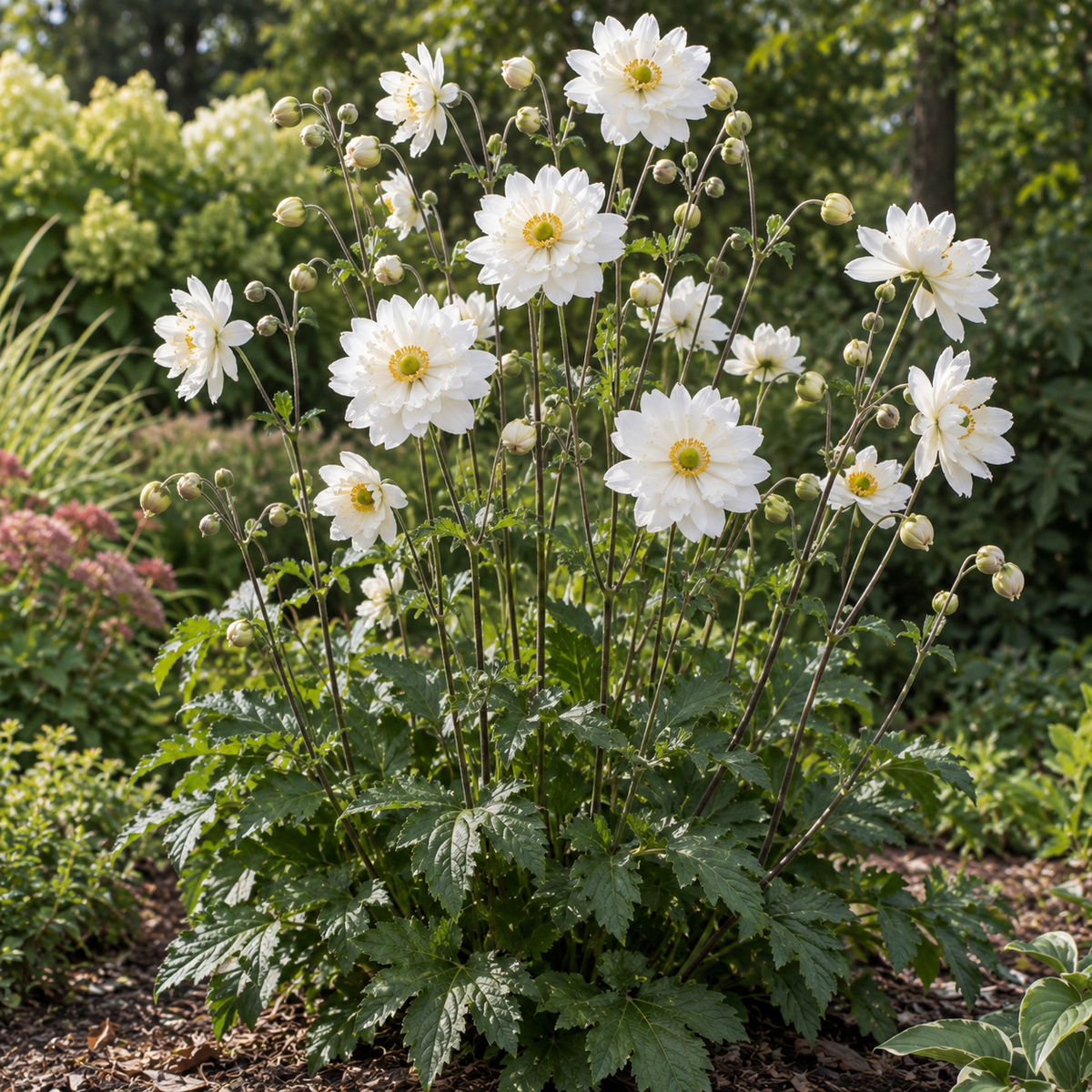 Anemone hybrida 'Whirlwind'