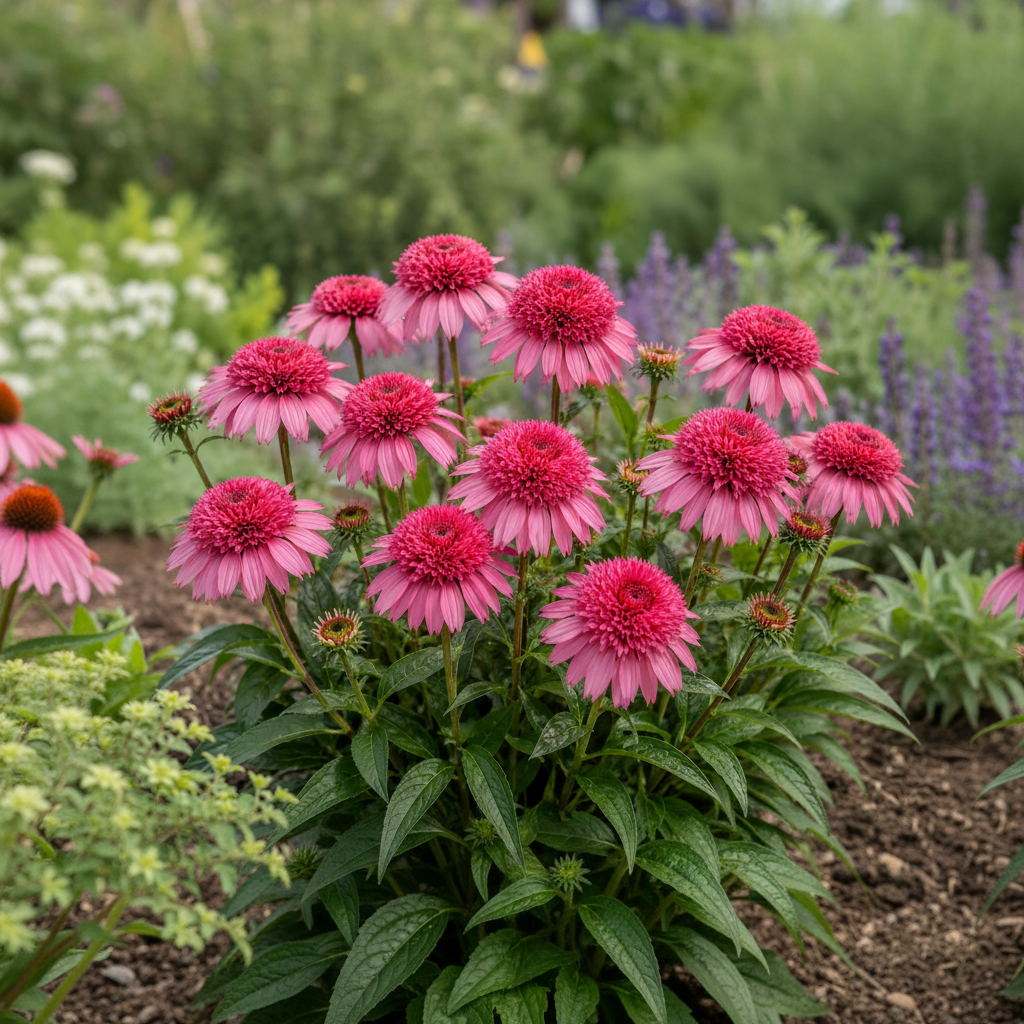Echinacea 'Double Scoop Strawberry Deluxe'