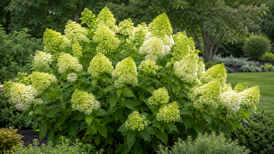 Hydrangea paniculata 'Limelight'