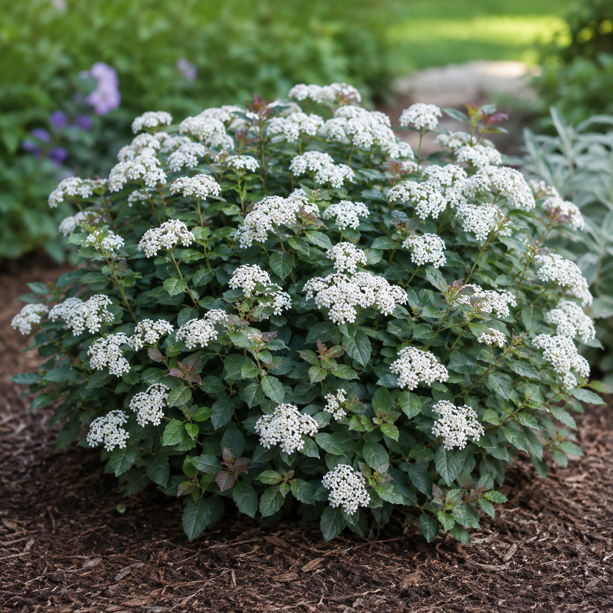 Spiraea media 'Double Play Blue Kazoo'