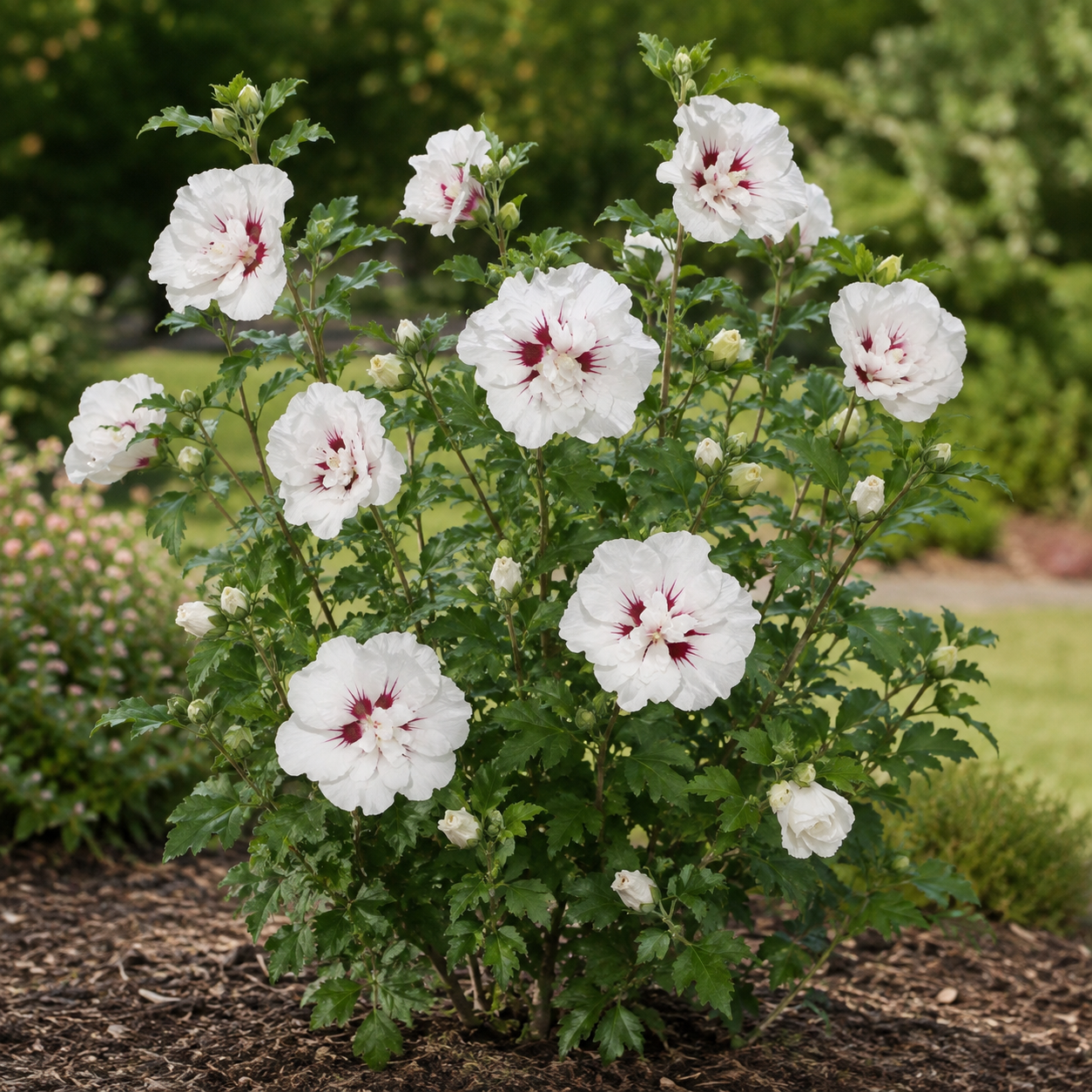 Hibiscus syriacus 'Bali'