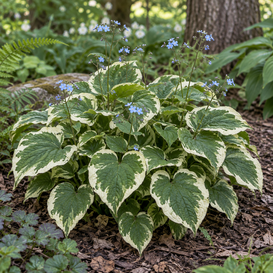 Brunnera macrophylla 'Dawson's White'