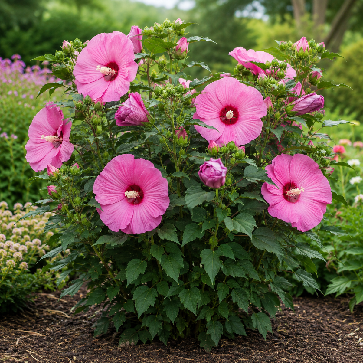 Hibiscus 'Berry Awesome'