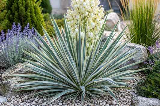 Yucca 'Silver Anniversary Adam's Needle'