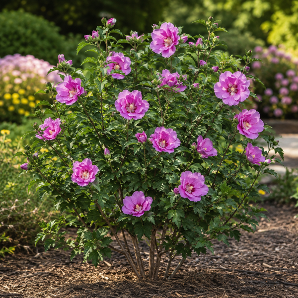 Hibiscus syriacus 'Tahiti'