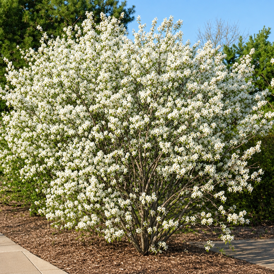 Amelanchier canadensis arbustif (multi-troncs)