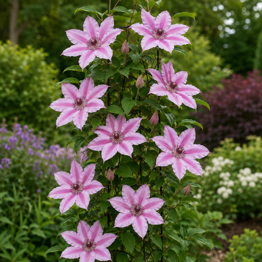 Clematis 'Nelly Moser'