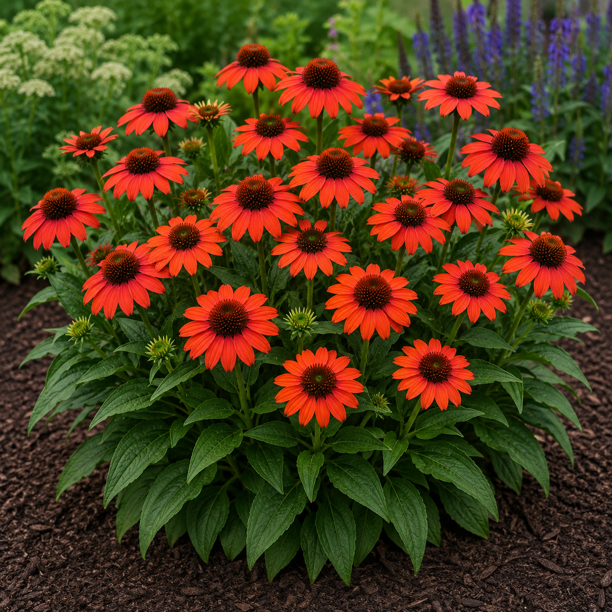 Echinacea 'Sombrero Poco Hot Coral'