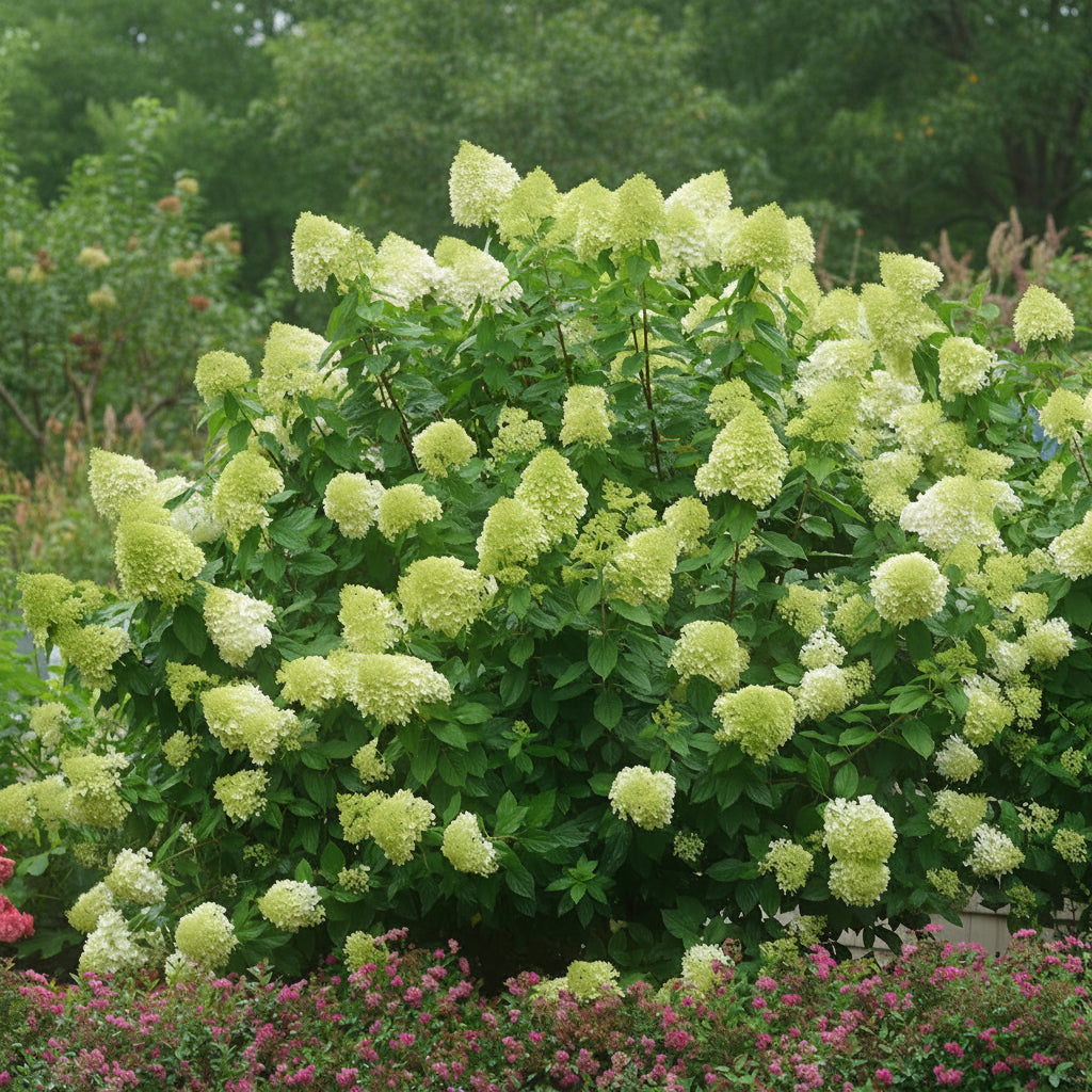 Hydrangea paniculata 'Limelight'