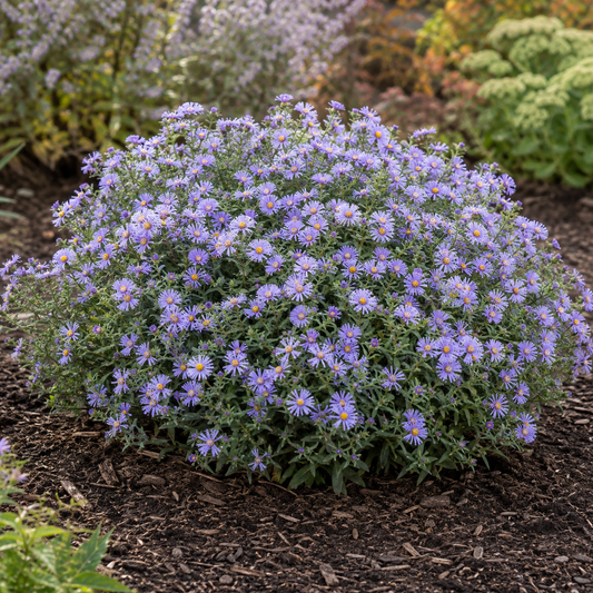 Aster oblongifolius 'October Skies'