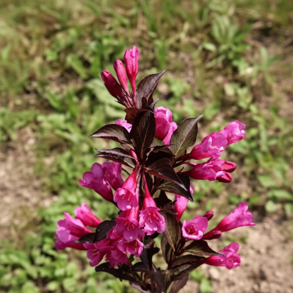 Weigela florida 'Spilled Wine'