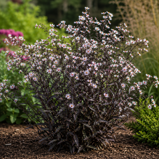 Aster lateriflorus 'Lady in Black'