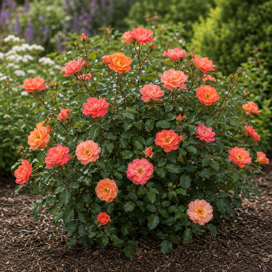 Rosa 'Knock Out Orange Glow'