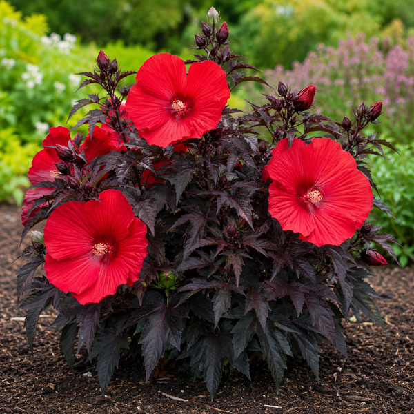 Hibiscus 'Midnight Marvel'
