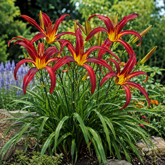 Hemerocallis 'Ruby Spider'