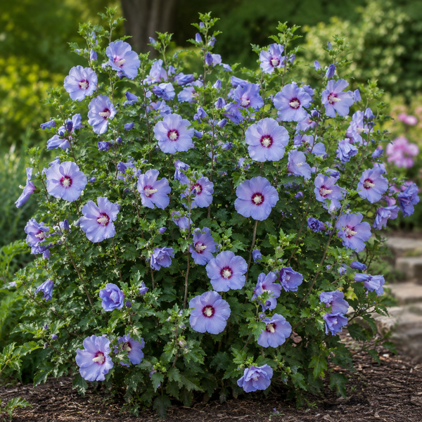 Hibiscus syriacus 'Azurri Blue Satin'