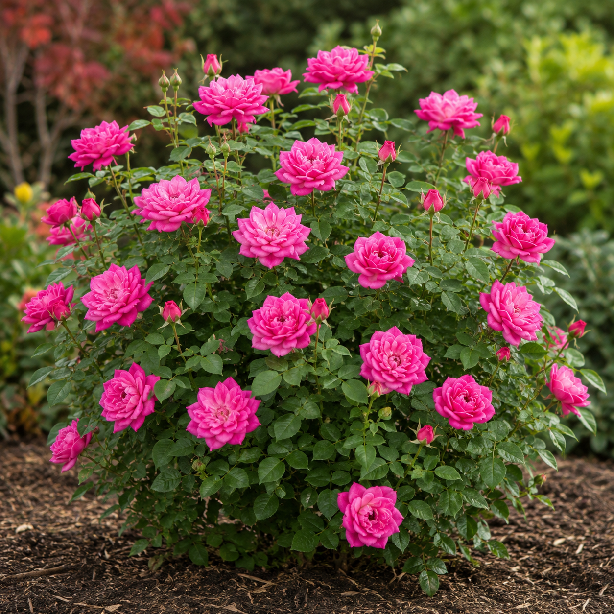 Rosa 'Knock Out Double Pink'